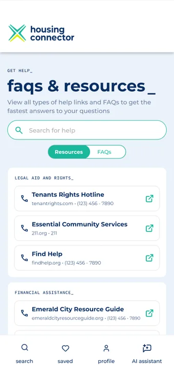 FAQs and resources center